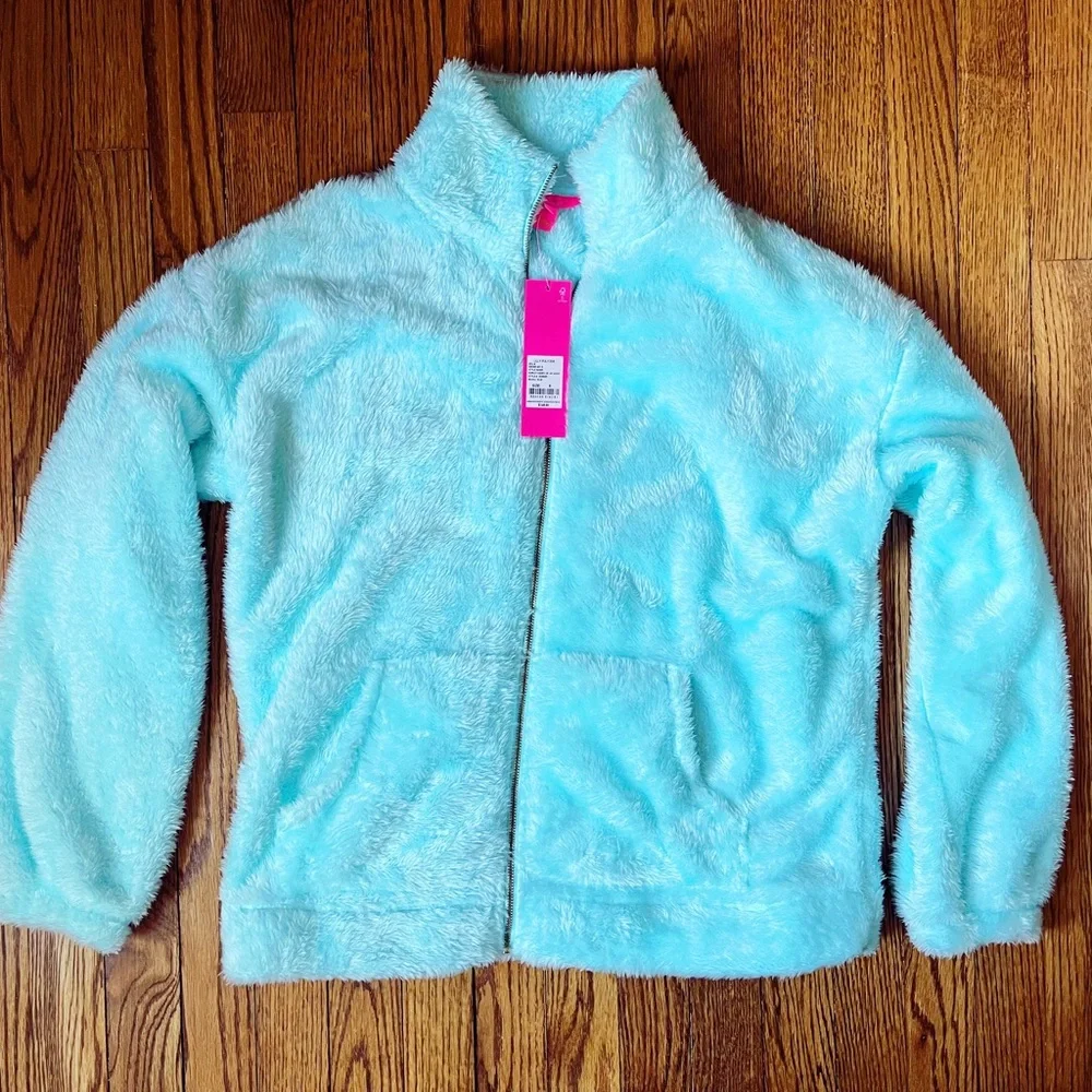 Lilly Pulitzer Barkley Sherpa Zip Up - Picture 3 of 3